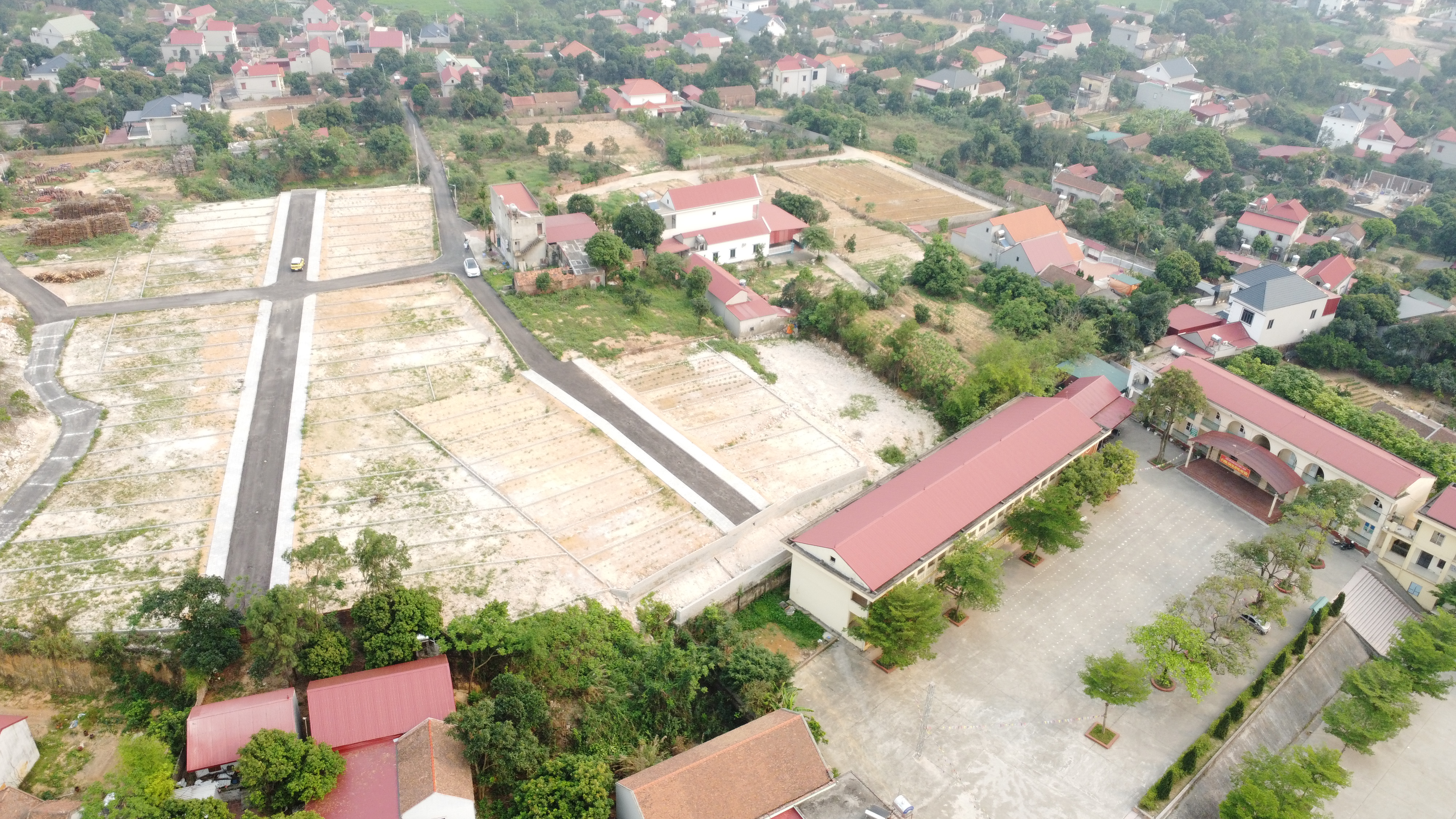 Toàn cảnh dự án nhìn từ trên cao